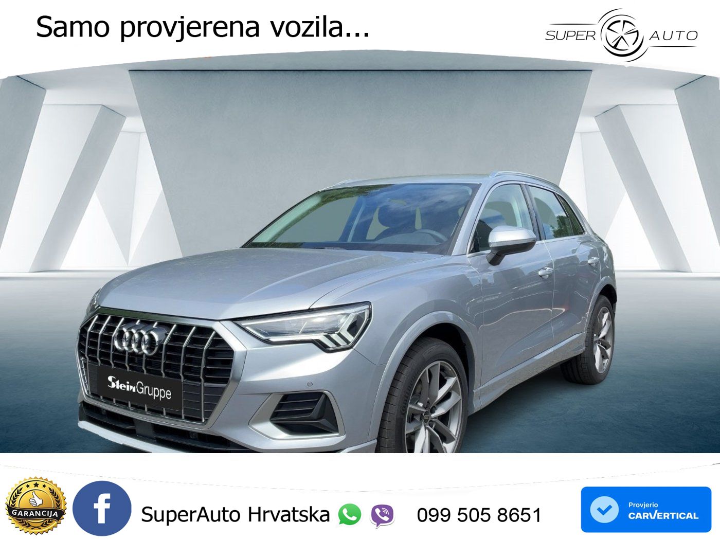 Audi Q3 1.5 TFSI (150 KS) S tronic advanced LED+GR SJED+ACC