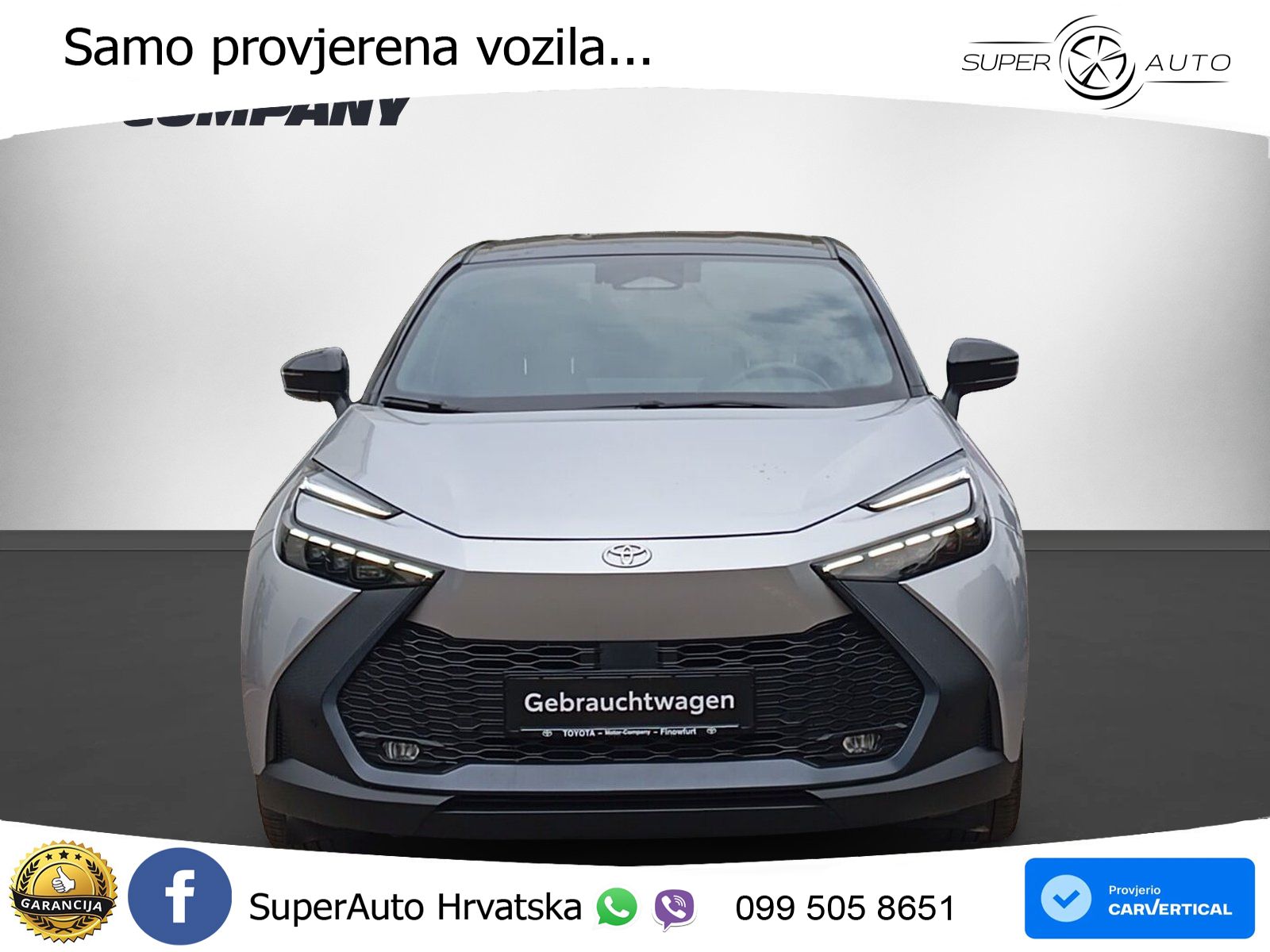 Toyota C-HR 1.8 (140 KS) Hybrid e-CVT Teamplayer LED+GR SJED+ACC