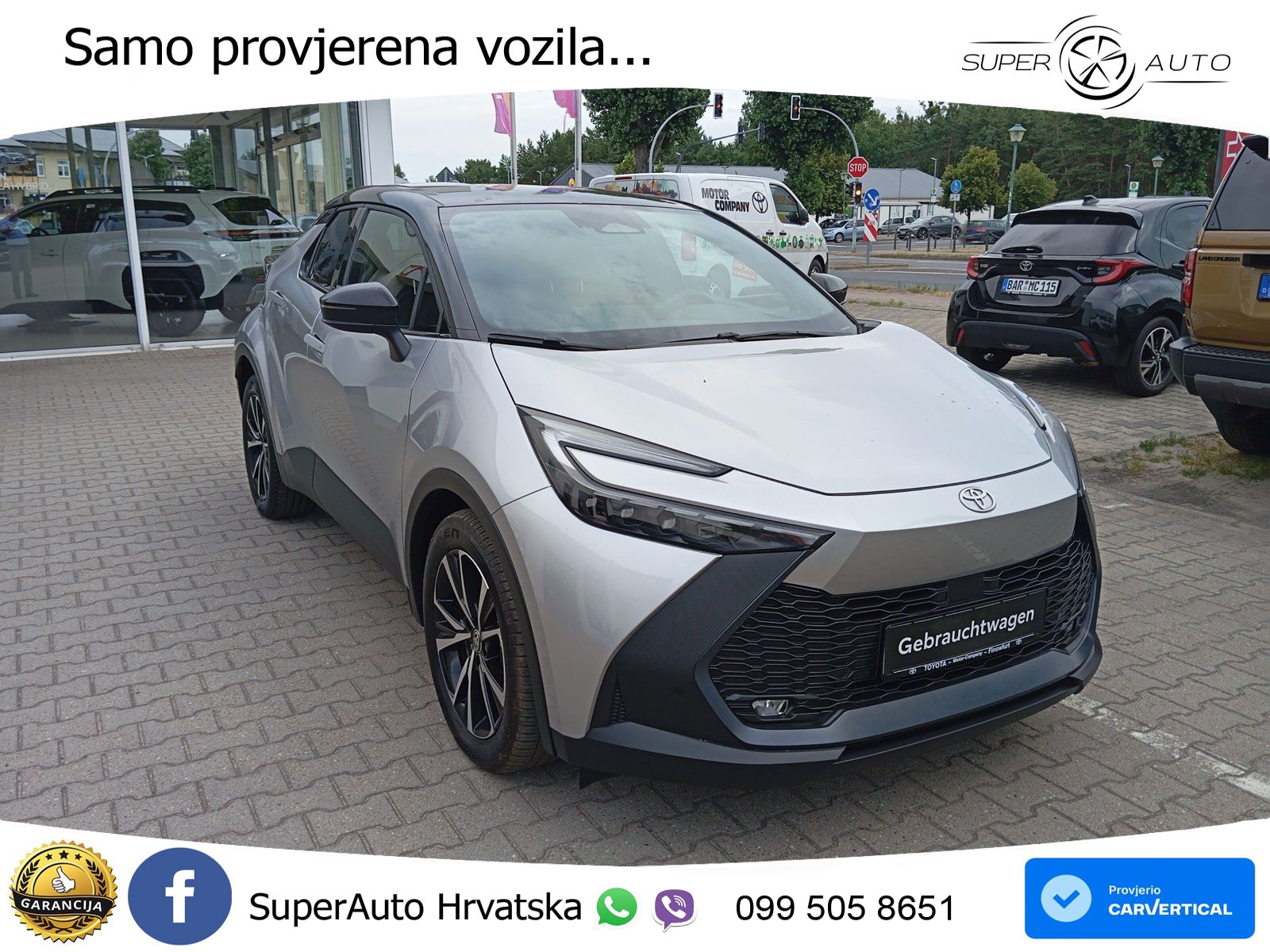 Toyota C-HR 1.8 (140 KS) Hybrid e-CVT Teamplayer LED+GR SJED+ACC