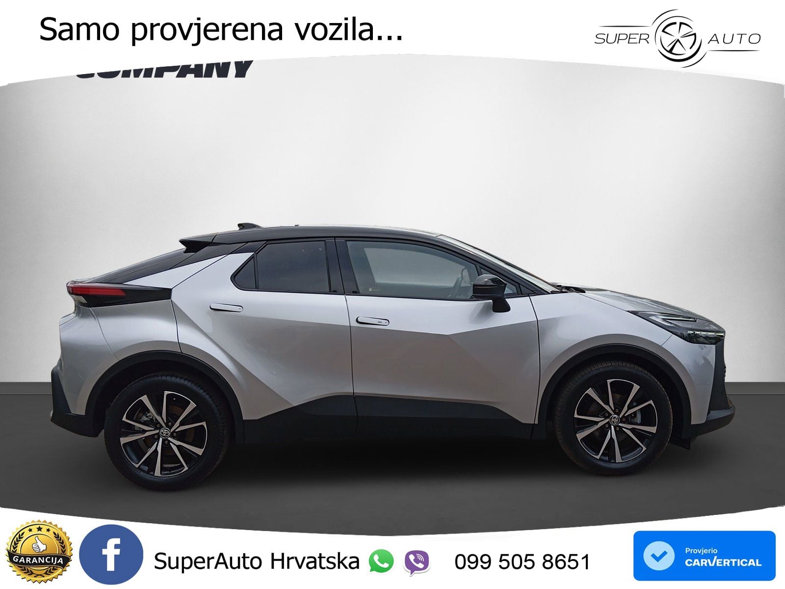 Toyota C-HR 1.8 (140 KS) Hybrid e-CVT Teamplayer LED+GR SJED+ACC