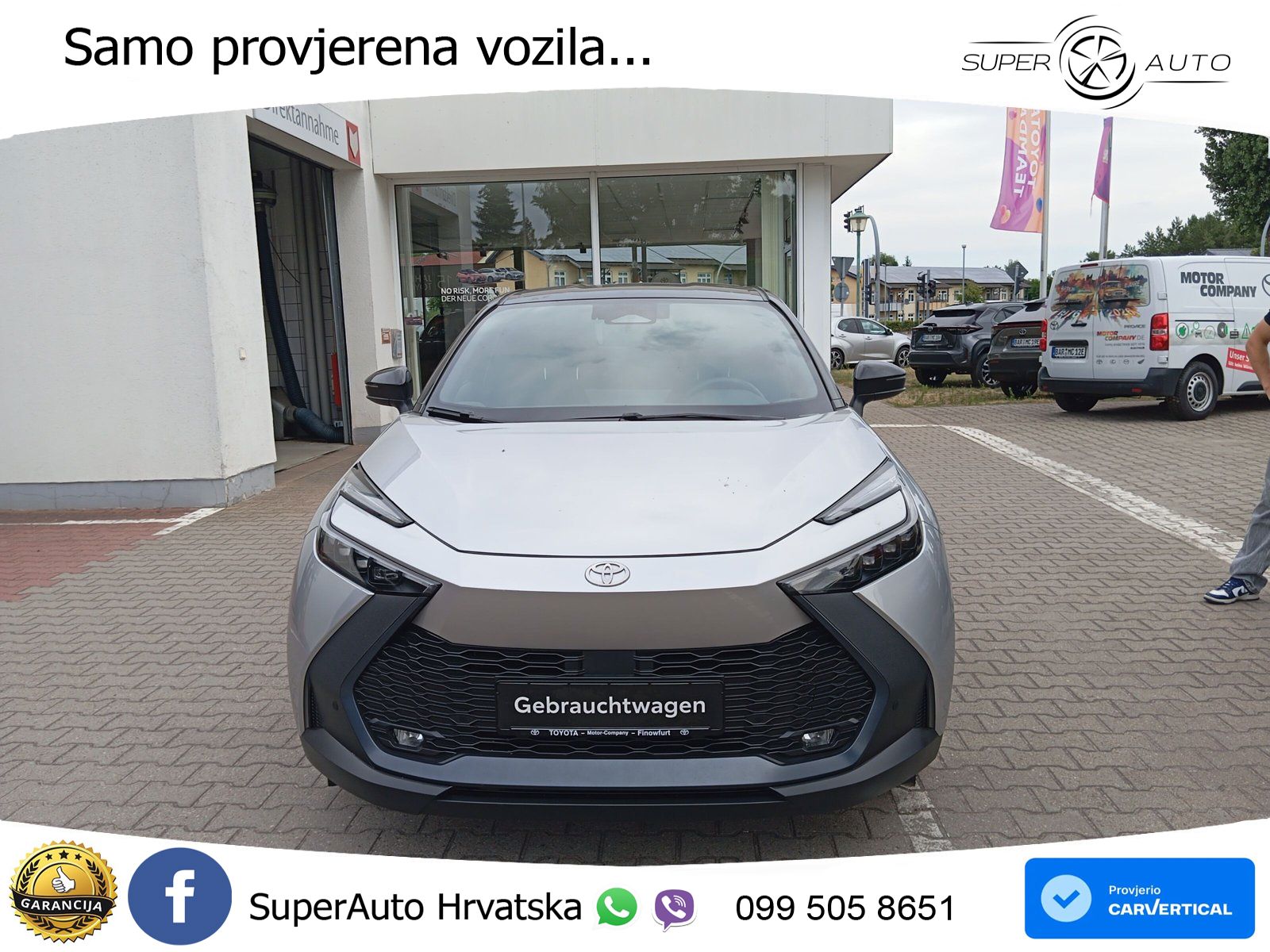 Toyota C-HR 1.8 (140 KS) Hybrid e-CVT Teamplayer LED+GR SJED+ACC