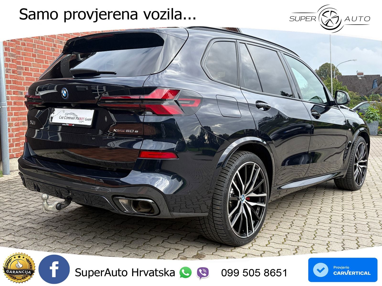 BMW X5 50e (489 KS) xDrive Steptronic ACC+HEAD+4xGR SJED+360+PANO