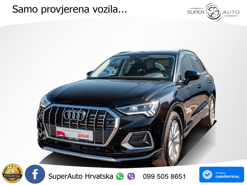 Audi Q3 35 TFSI (150 KS) S tronic LED+GR SJED+ACC