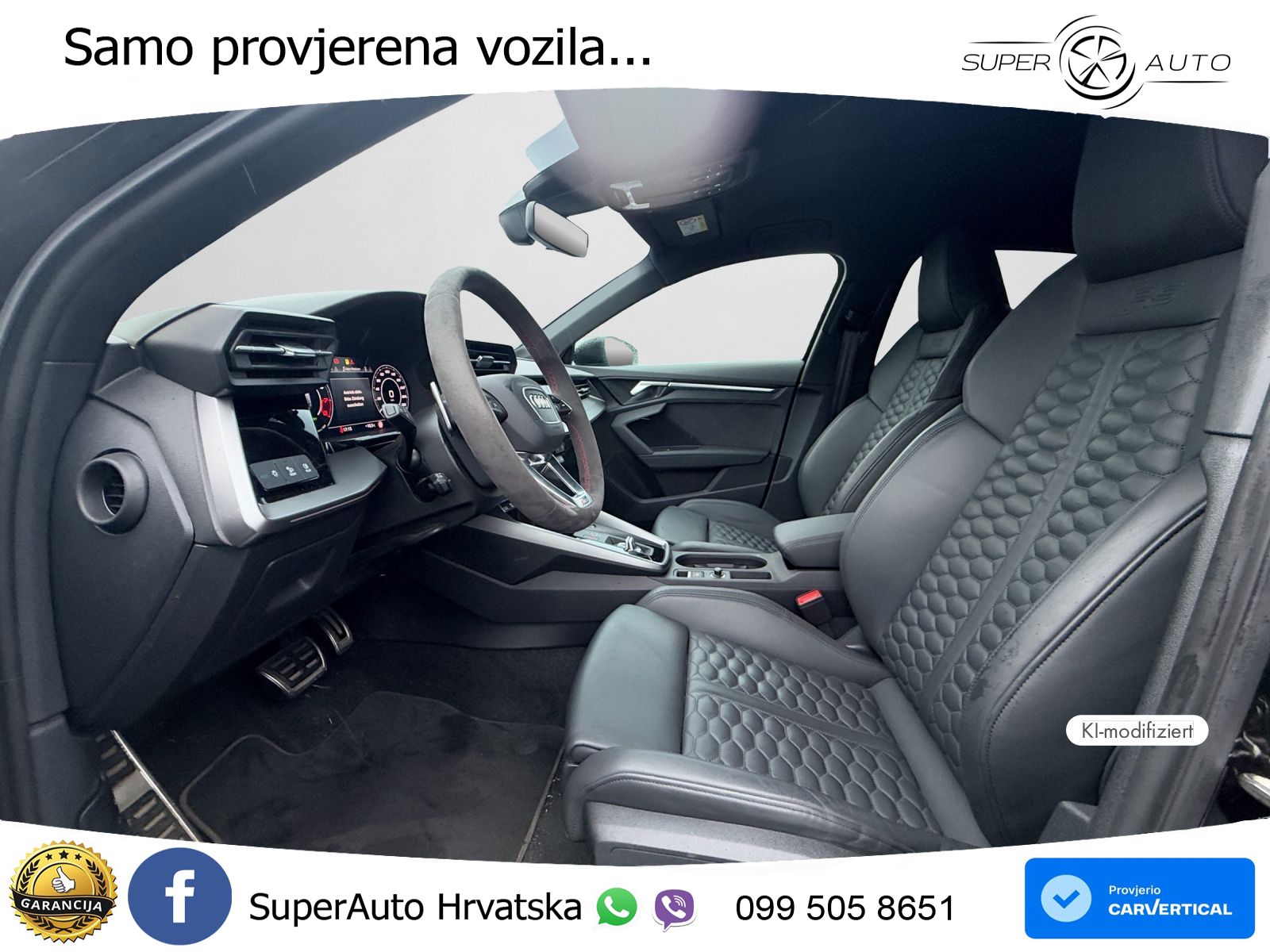 Audi RS3 Sedan 2.5 TFSI (400 KS) quattro S tronic MATRIX+GR SJED+KAM