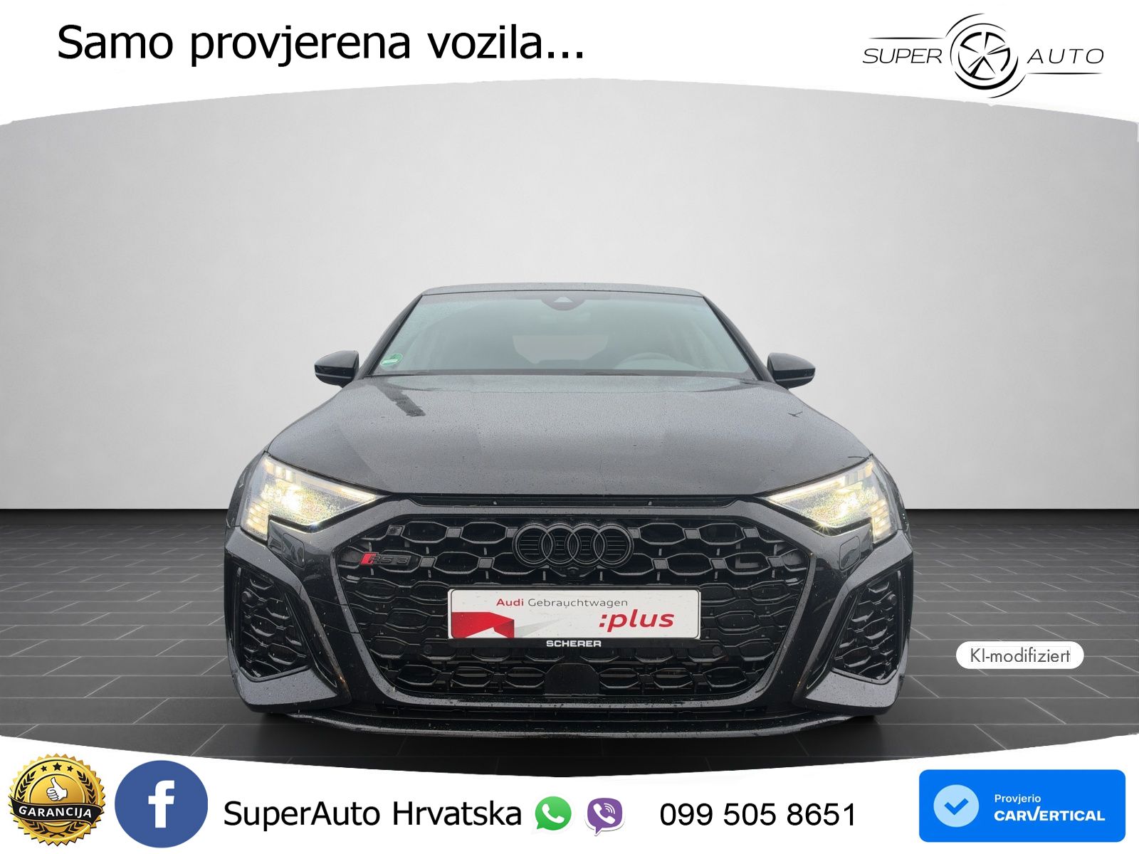 Audi RS3 Sedan 2.5 TFSI (400 KS) quattro S tronic MATRIX+GR SJED+KAM
