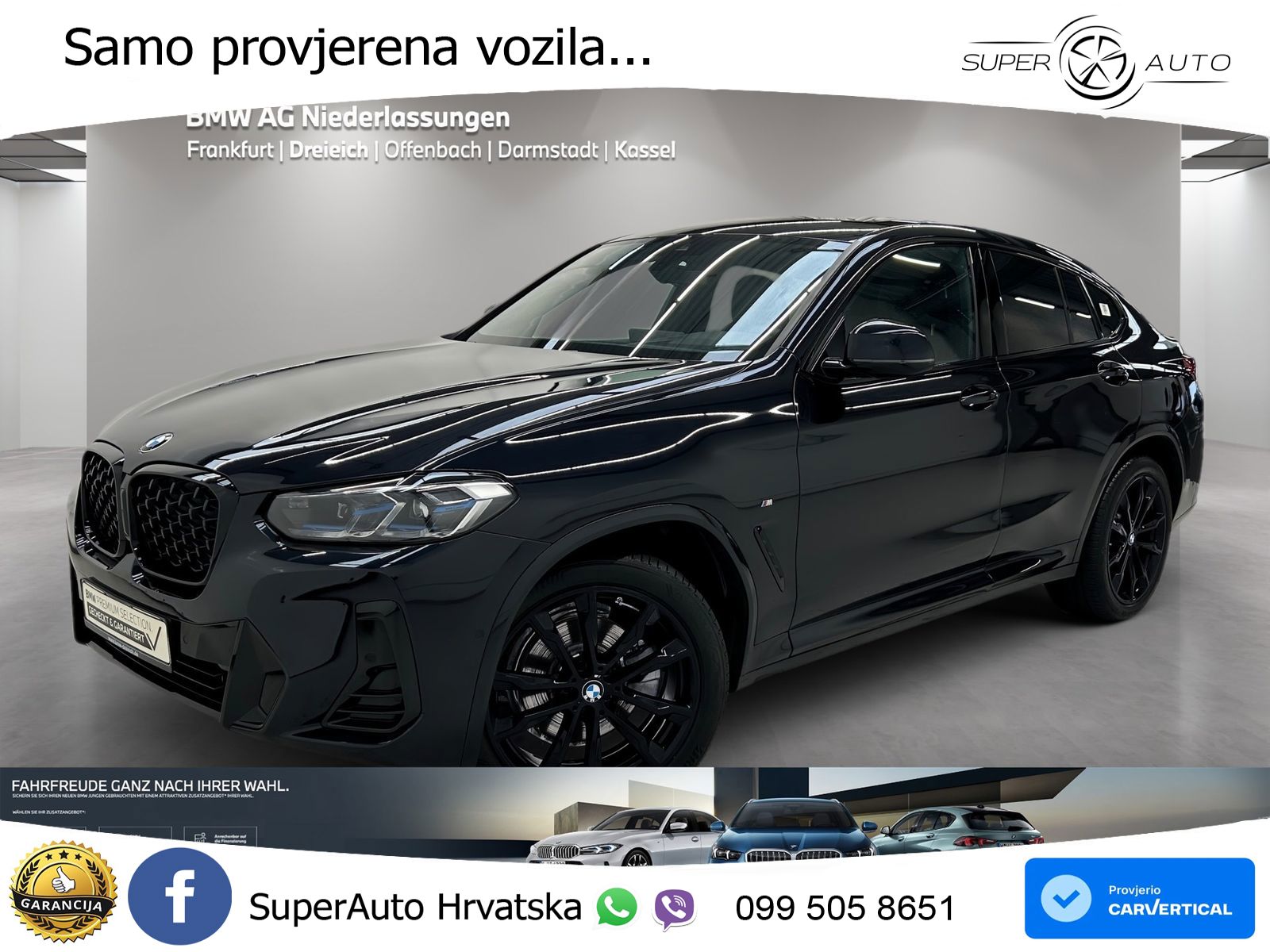 BMW X4 20d (190 KS) xDrive Steptronic M Sport