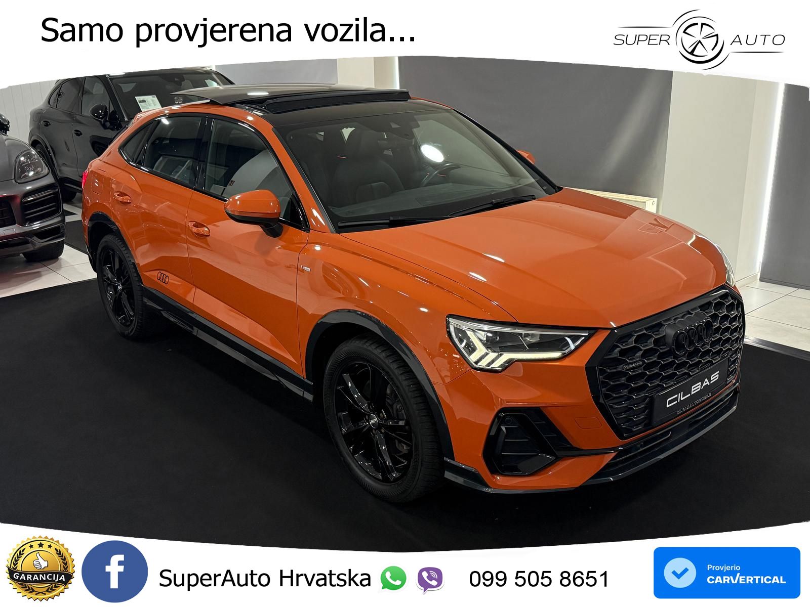 Audi Q3 45 TFSI (230 KS) quattro S tronic S line LED+GR SJED+ACC