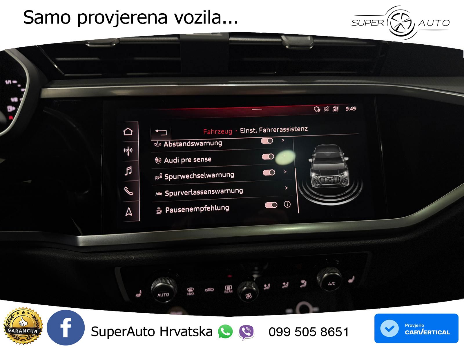 Audi Q3 45 TFSI (230 KS) quattro S tronic S line LED+GR SJED+ACC