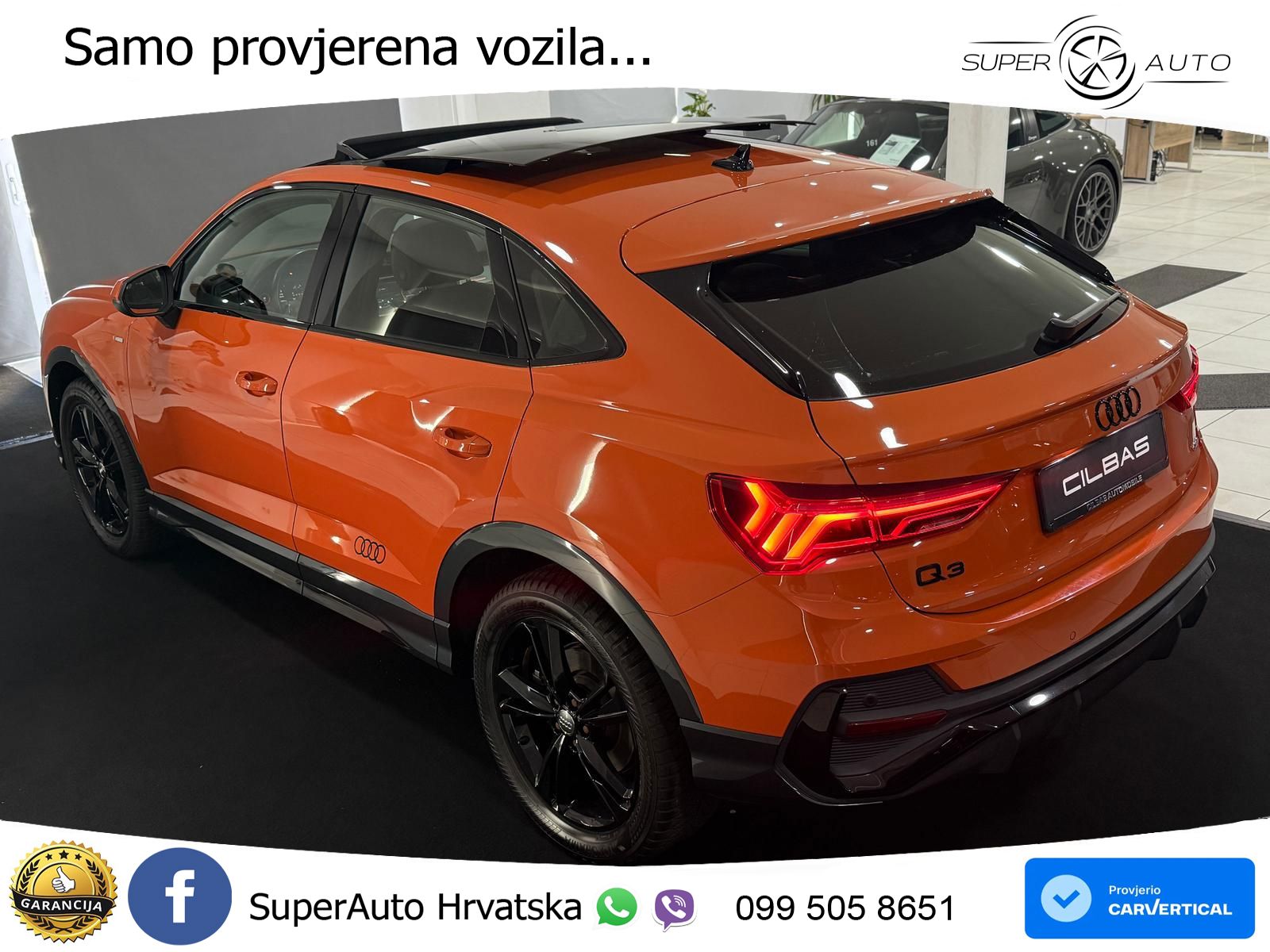 Audi Q3 45 TFSI (230 KS) quattro S tronic S line LED+GR SJED+ACC