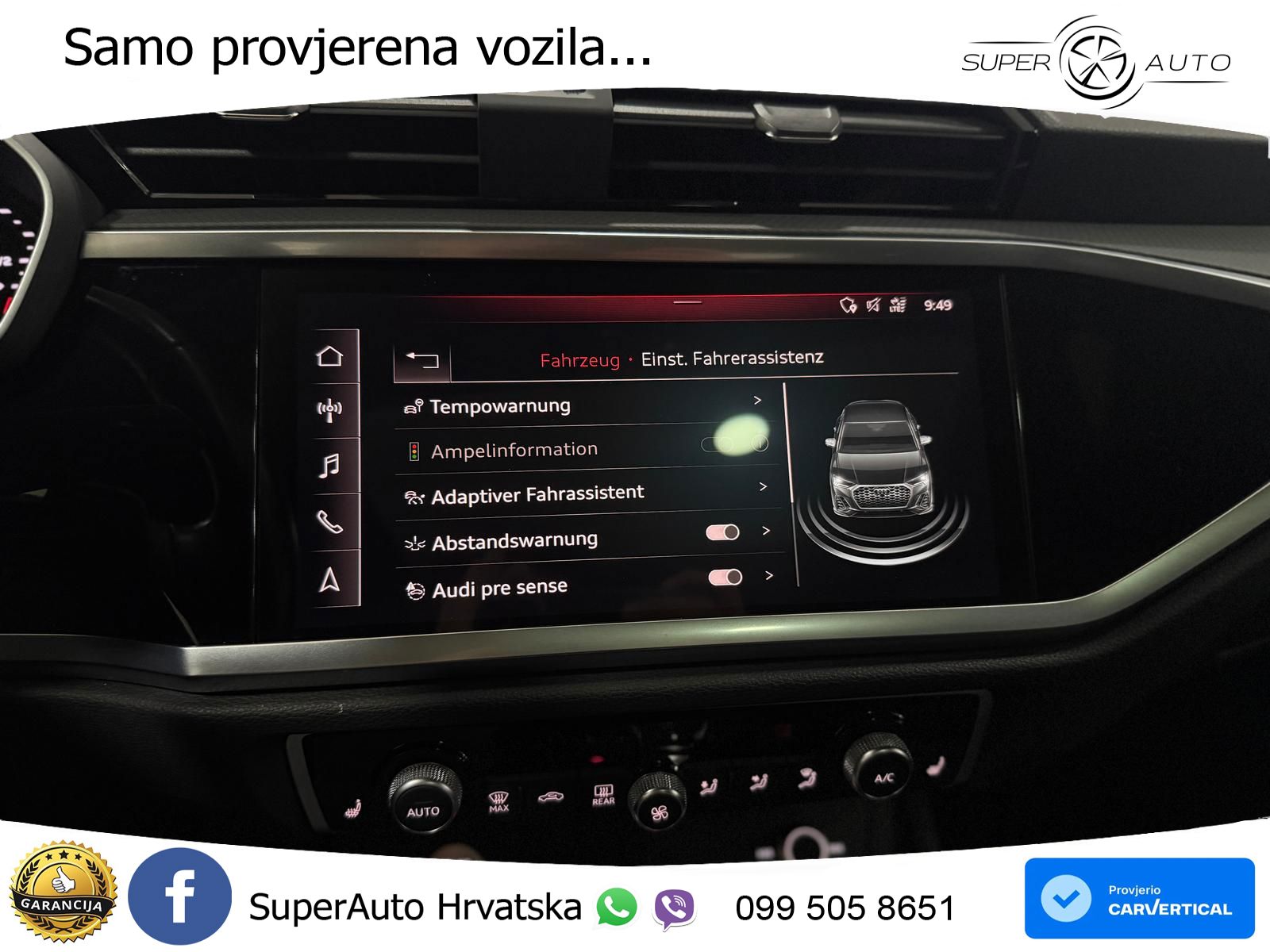Audi Q3 45 TFSI (230 KS) quattro S tronic S line LED+GR SJED+ACC