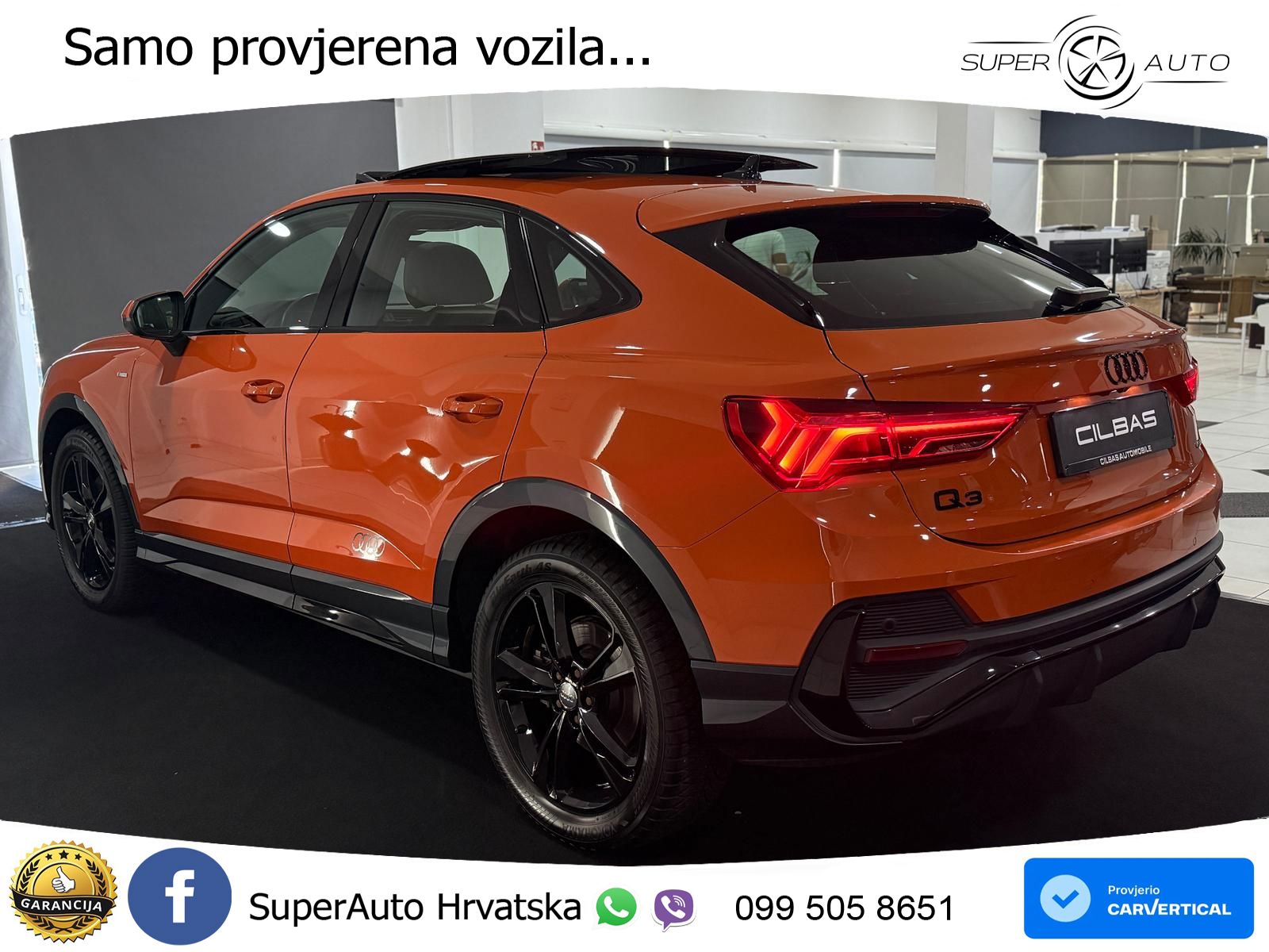 Audi Q3 45 TFSI (230 KS) quattro S tronic S line LED+GR SJED+ACC