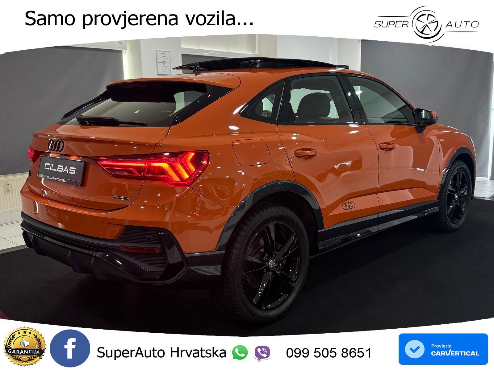 Audi Q3 45 TFSI (230 KS) quattro S tronic S line LED+GR SJED+ACC