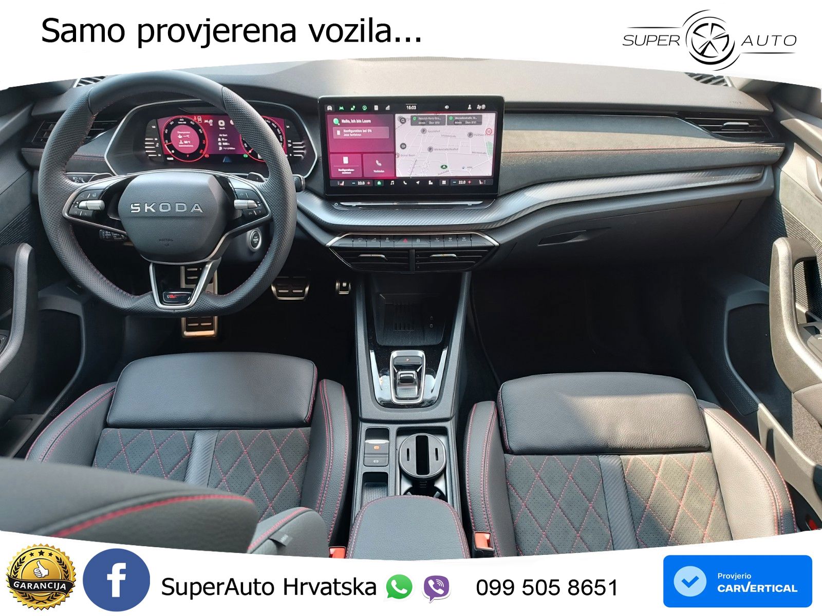 Škoda Octavia Combi RS 2.0 TSI (265 KS) DSG LED+GR SJED+ACC