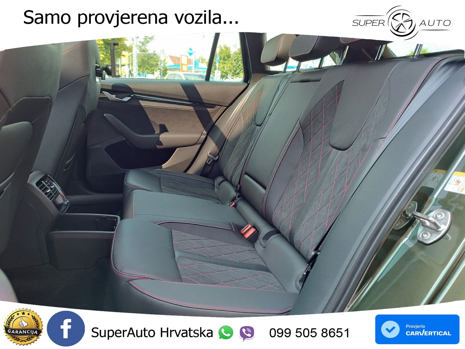 Škoda Octavia Combi RS 2.0 TSI (265 KS) DSG LED+GR SJED+ACC