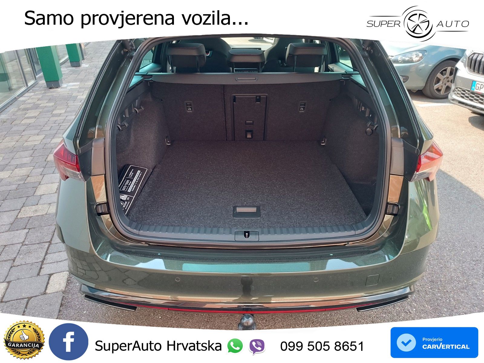 Škoda Octavia Combi RS 2.0 TSI (265 KS) DSG LED+GR SJED+ACC