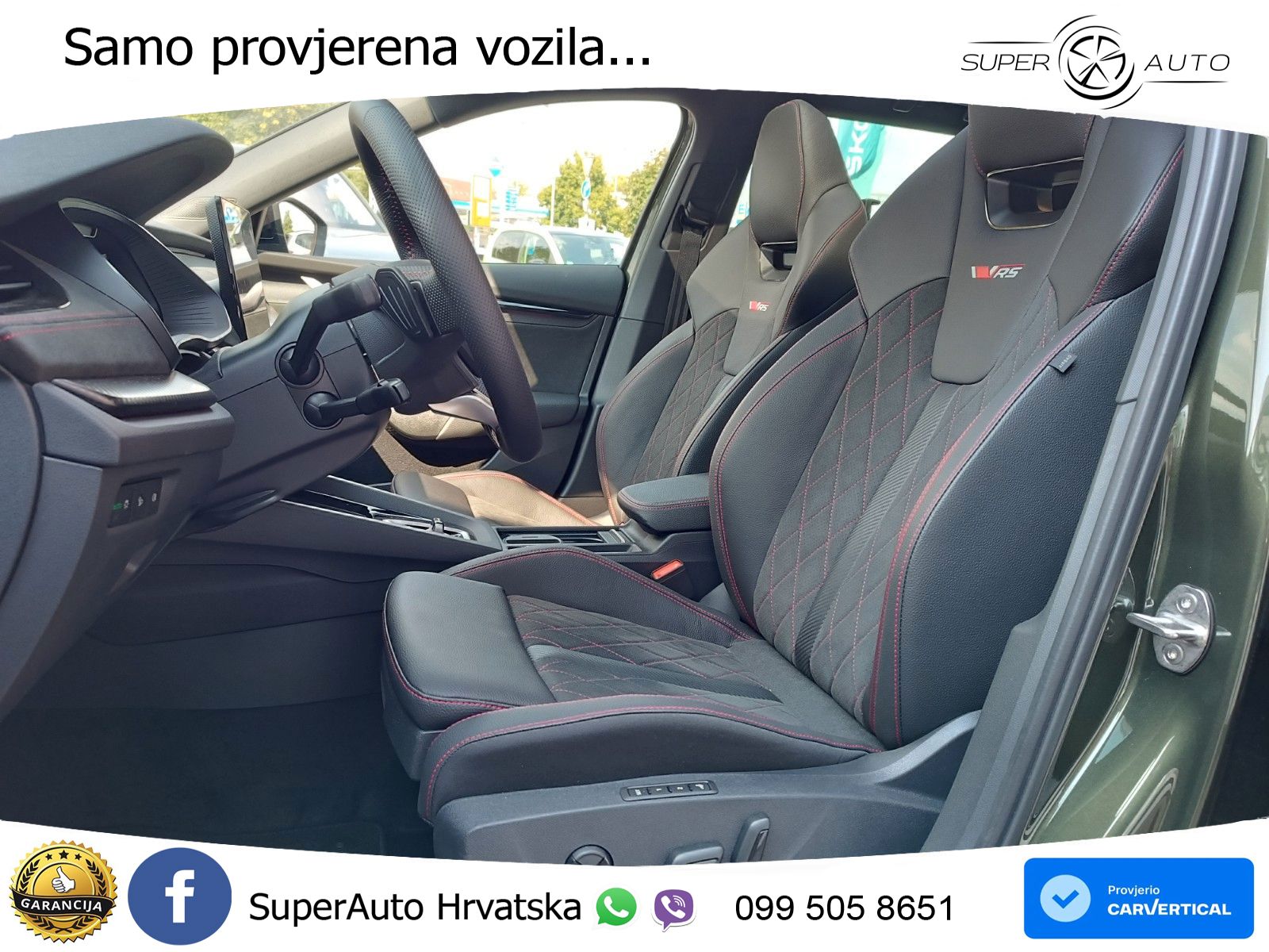 Škoda Octavia Combi RS 2.0 TSI (265 KS) DSG LED+GR SJED+ACC