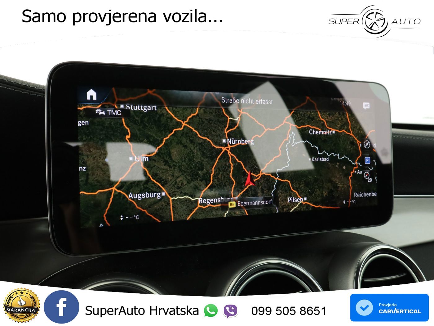 Mercedes AMG GLC 63 V8 (476 KS) 4MATIC+ MCT ACC+HEAD+GR SJED+360+PANO