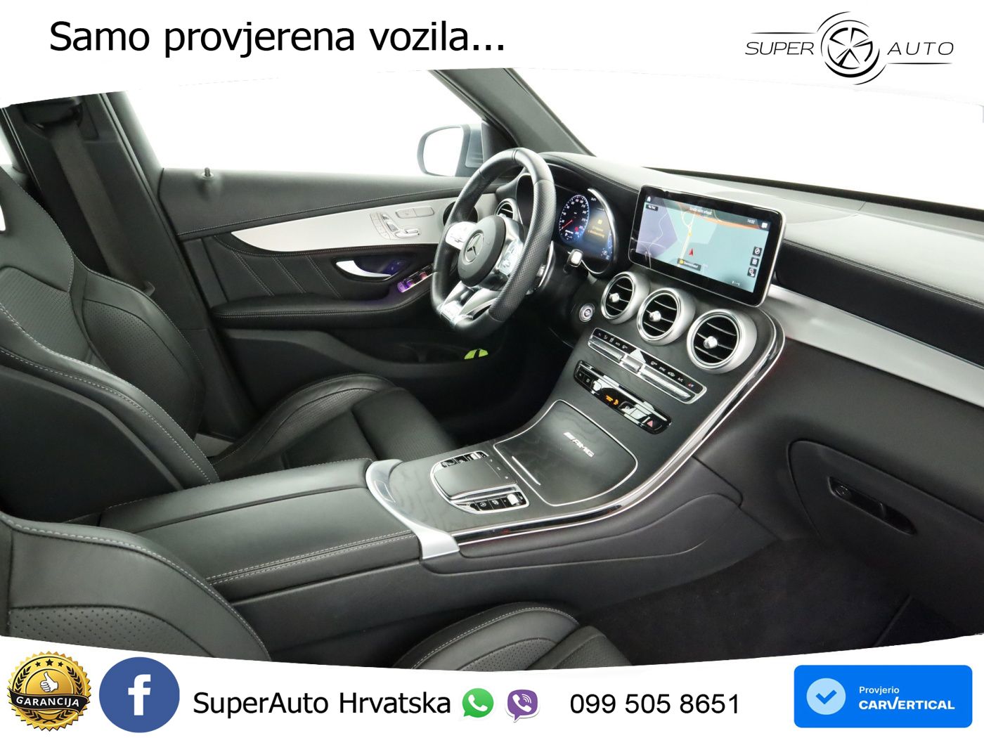 Mercedes AMG GLC 63 V8 (476 KS) 4MATIC+ MCT ACC+HEAD+GR SJED+360+PANO
