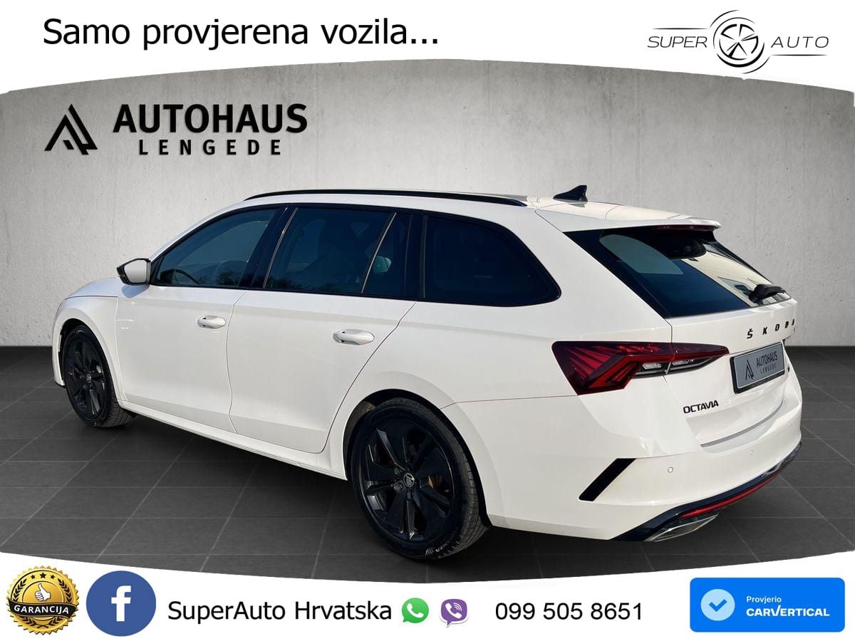 Škoda Octavia Combi RS 2.0 TDI (200 KS) DSG