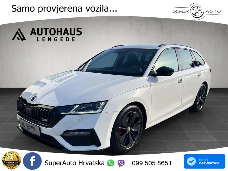 Škoda Octavia Combi RS 2.0 TDI (200 KS) DSG
