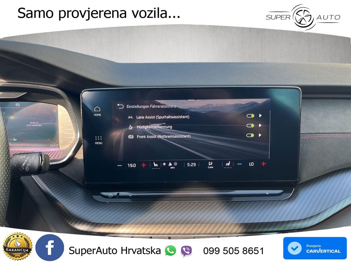 Škoda Octavia Combi RS 2.0 TDI (200 KS) DSG