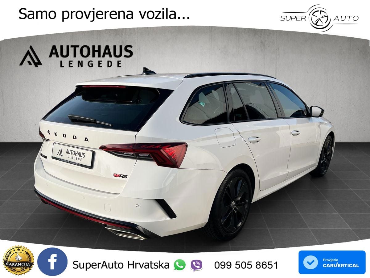 Škoda Octavia Combi RS 2.0 TDI (200 KS) DSG