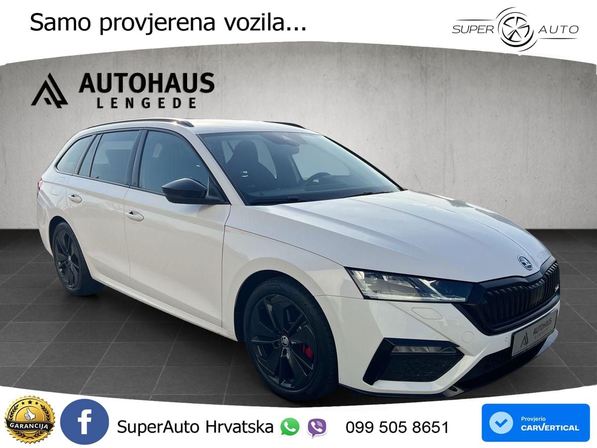 Škoda Octavia Combi RS 2.0 TDI (200 KS) DSG