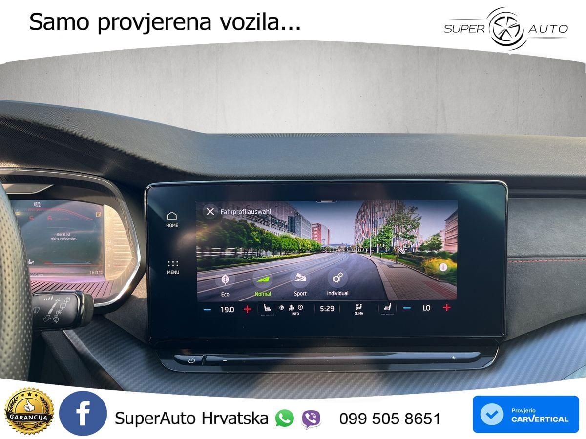 Škoda Octavia Combi RS 2.0 TDI (200 KS) DSG