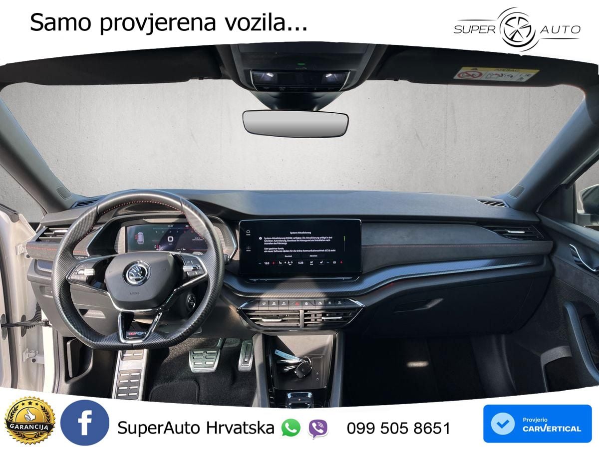 Škoda Octavia Combi RS 2.0 TDI (200 KS) DSG