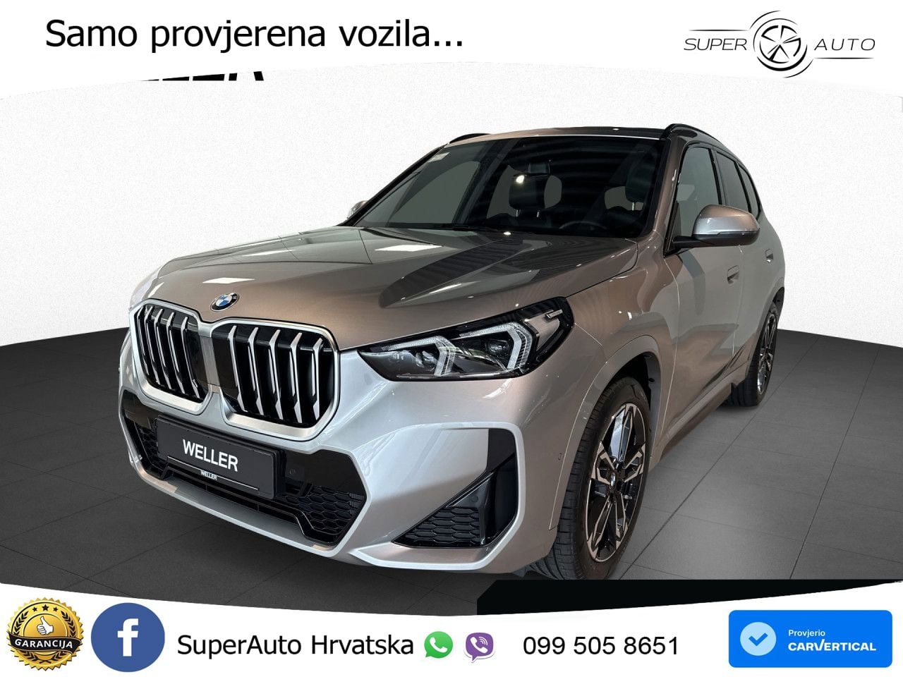 BMW X1 20i (170 KS) sDrive Steptronic M Sport LED+GR SJED+ACC