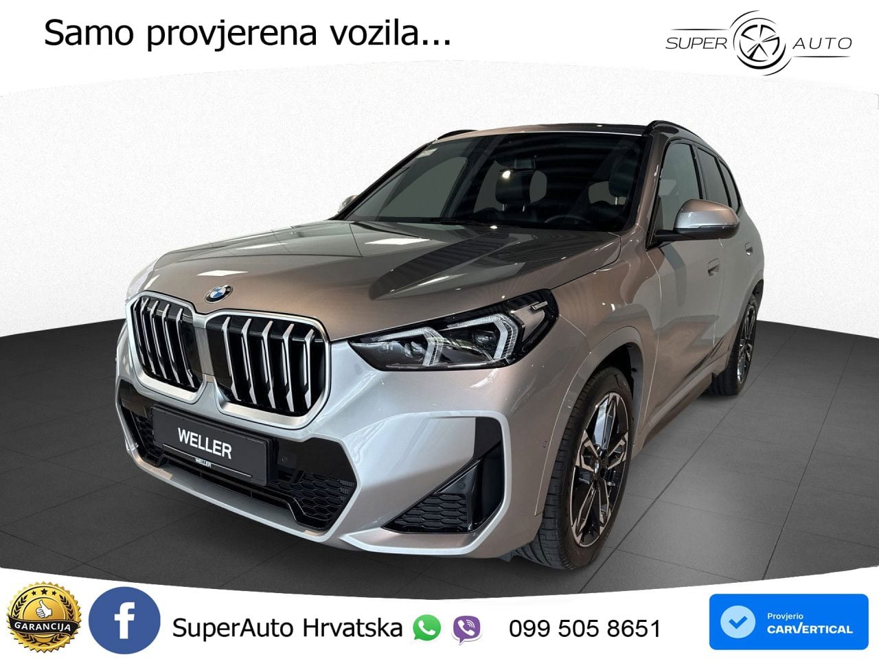 BMW X1 20i (170 KS) sDrive Steptronic M Sport LED+GR SJED+ACC