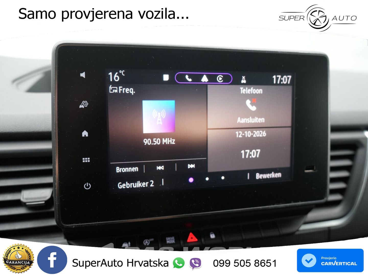 Renault Trafic 150pk Automaat L2H1 Airco Carplay Cruise 150 KS