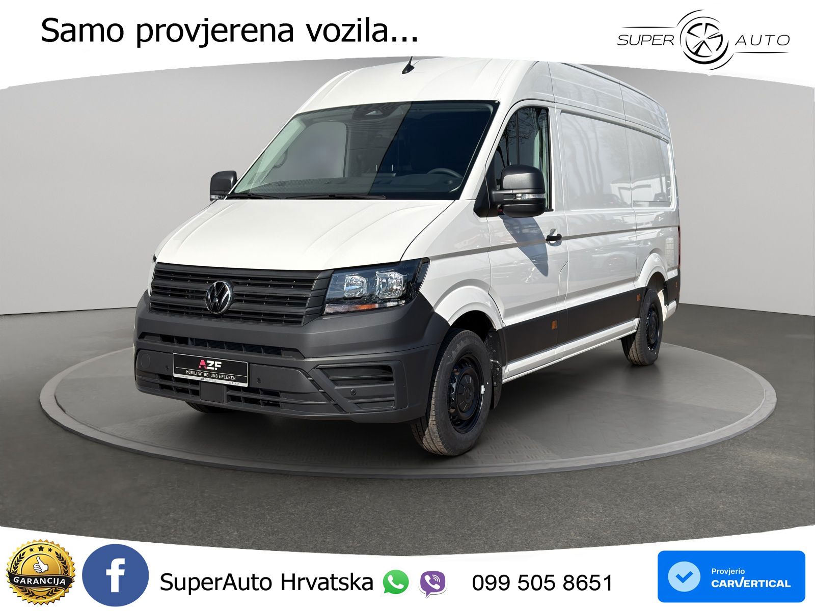Volkswagen Crafter 35 Kasten HD 2.0 TDI AHK+KLIMA+GRA+BODEN 140 KS