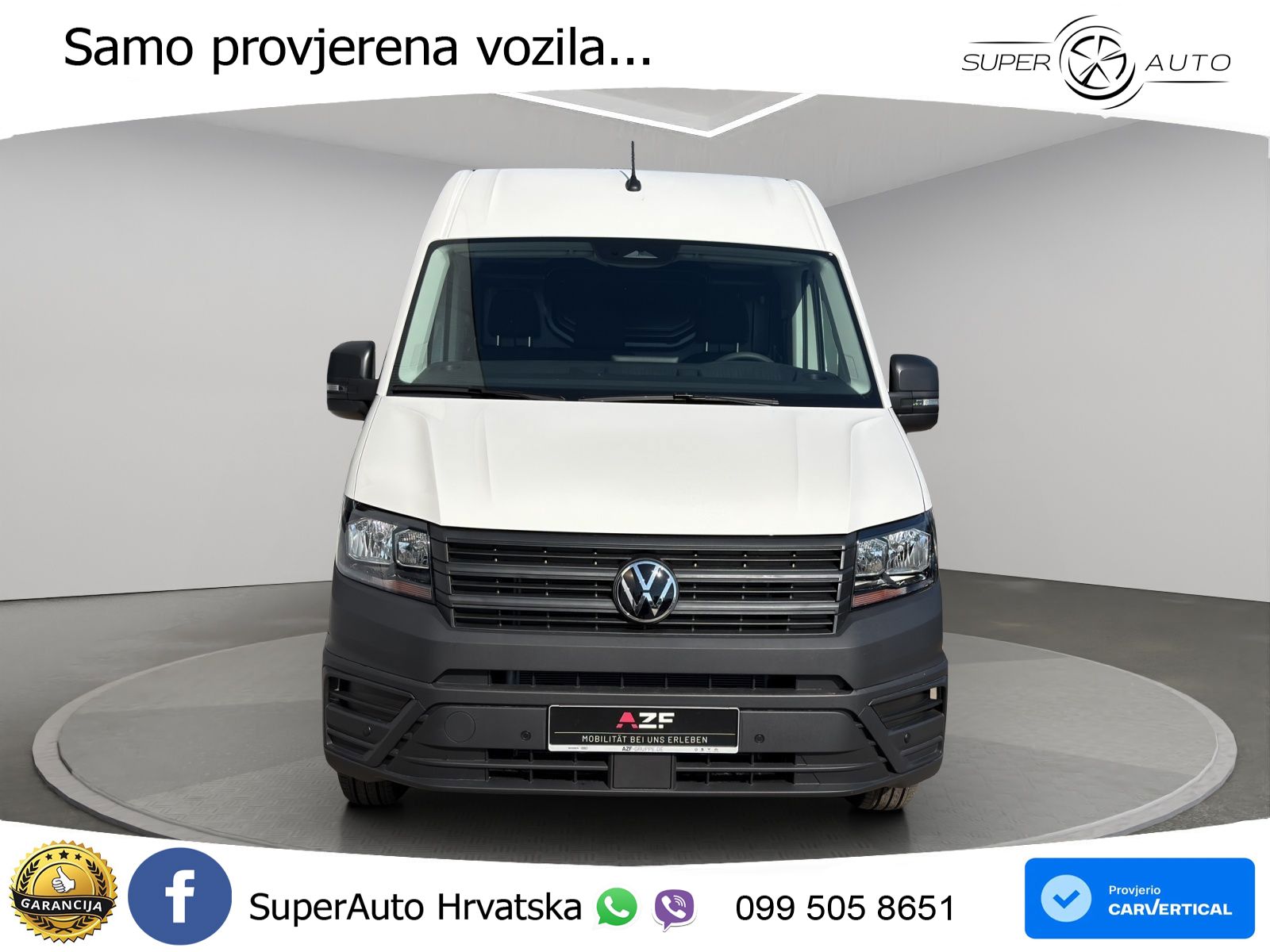 Volkswagen Crafter 35 Kasten HD 2.0 TDI AHK+KLIMA+GRA+BODEN 140 KS