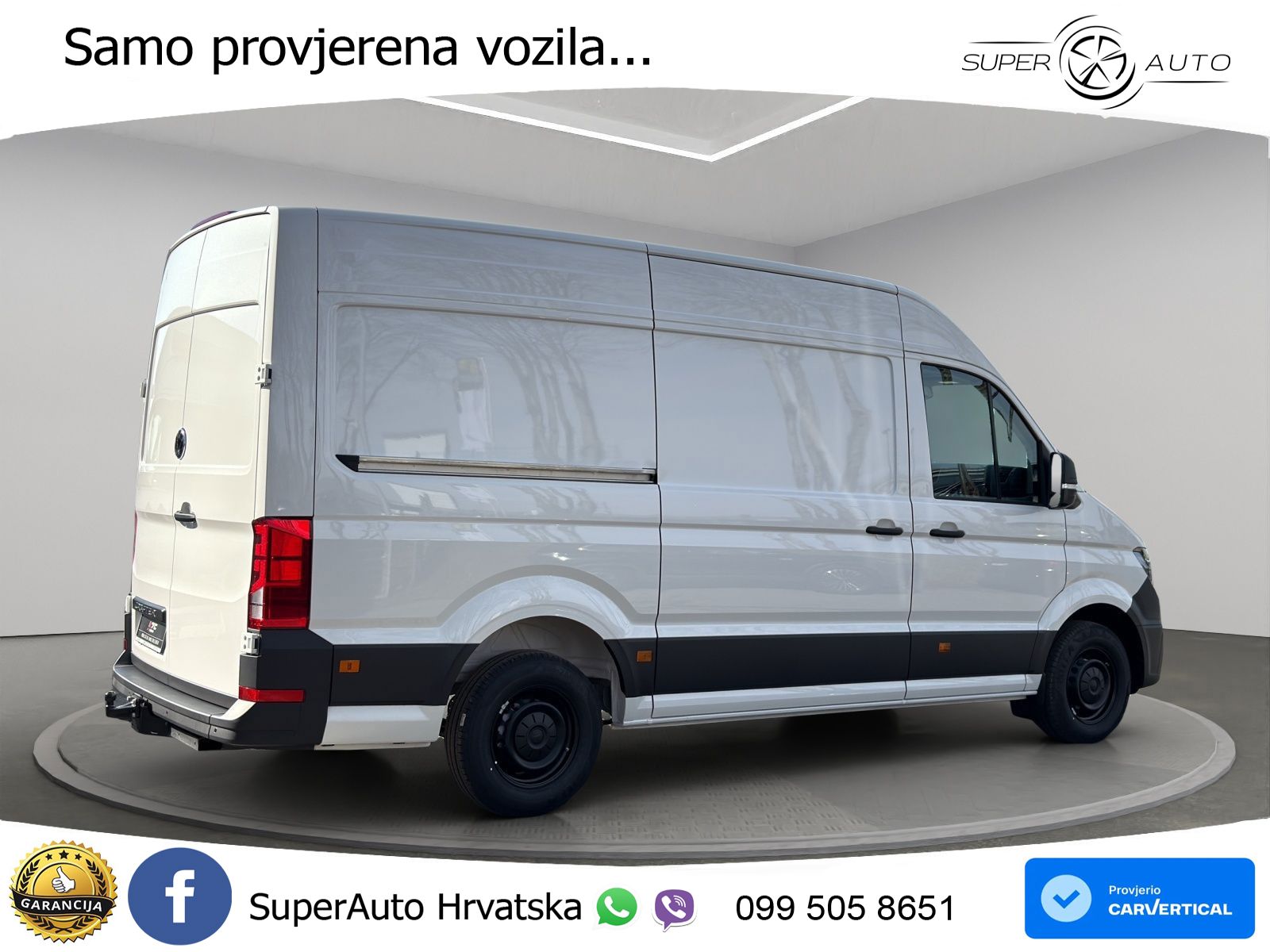Volkswagen Crafter 35 Kasten HD 2.0 TDI AHK+KLIMA+GRA+BODEN 140 KS