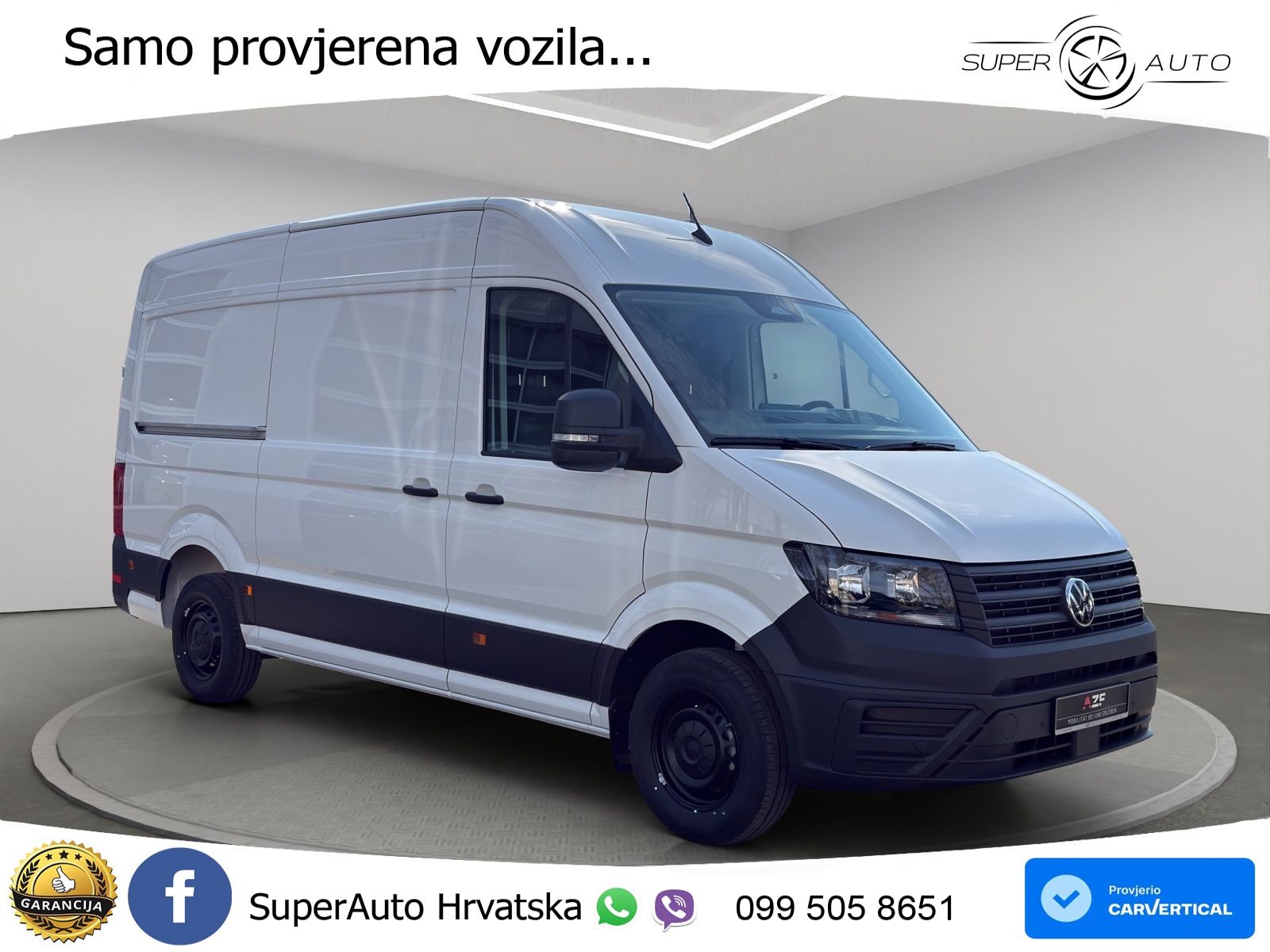 Volkswagen Crafter 35 Kasten HD 2.0 TDI AHK+KLIMA+GRA+BODEN 140 KS
