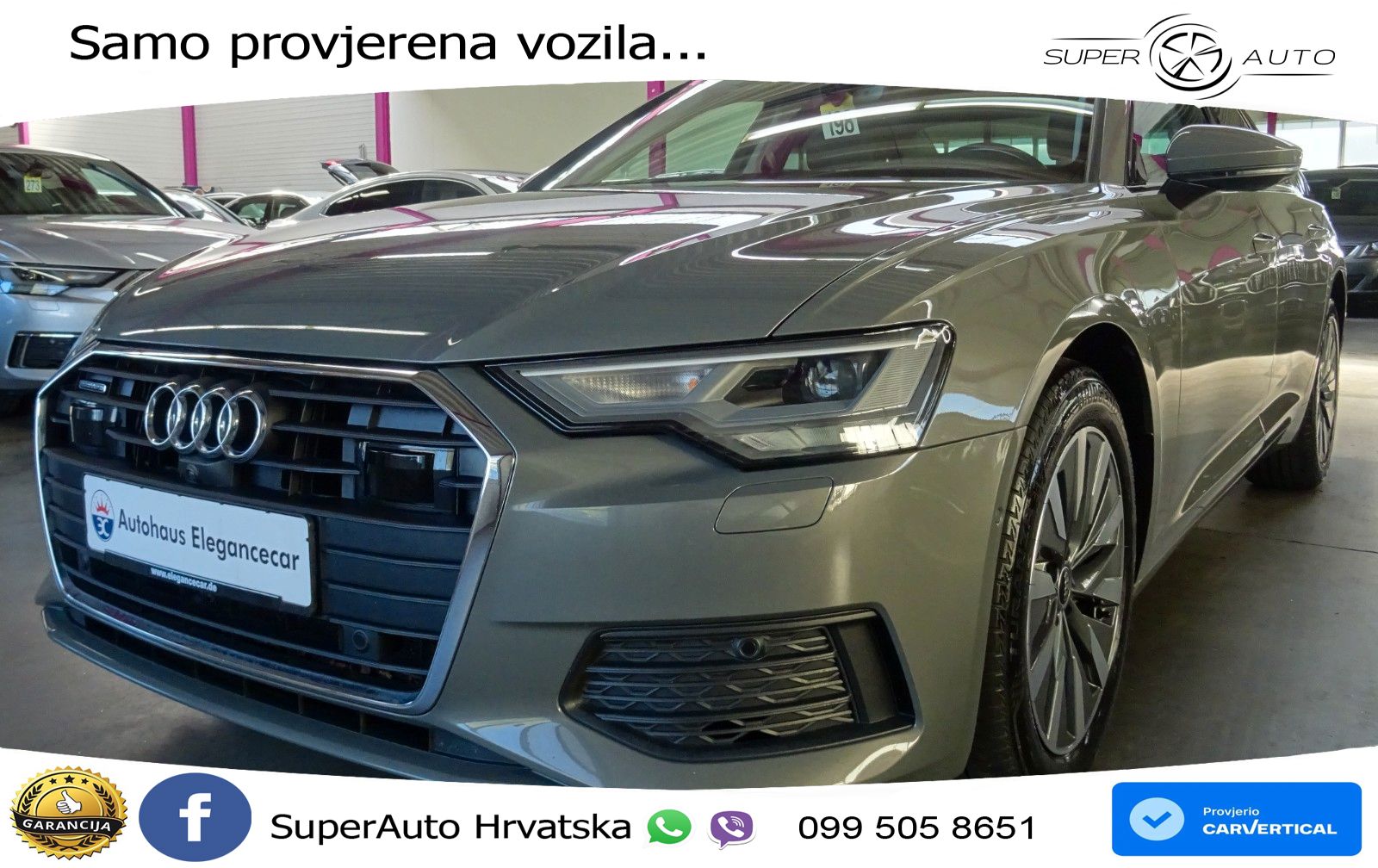 Audi A6 40 TDI (204 KS) quattro ultra S tronic LED+GR SJED+ACC