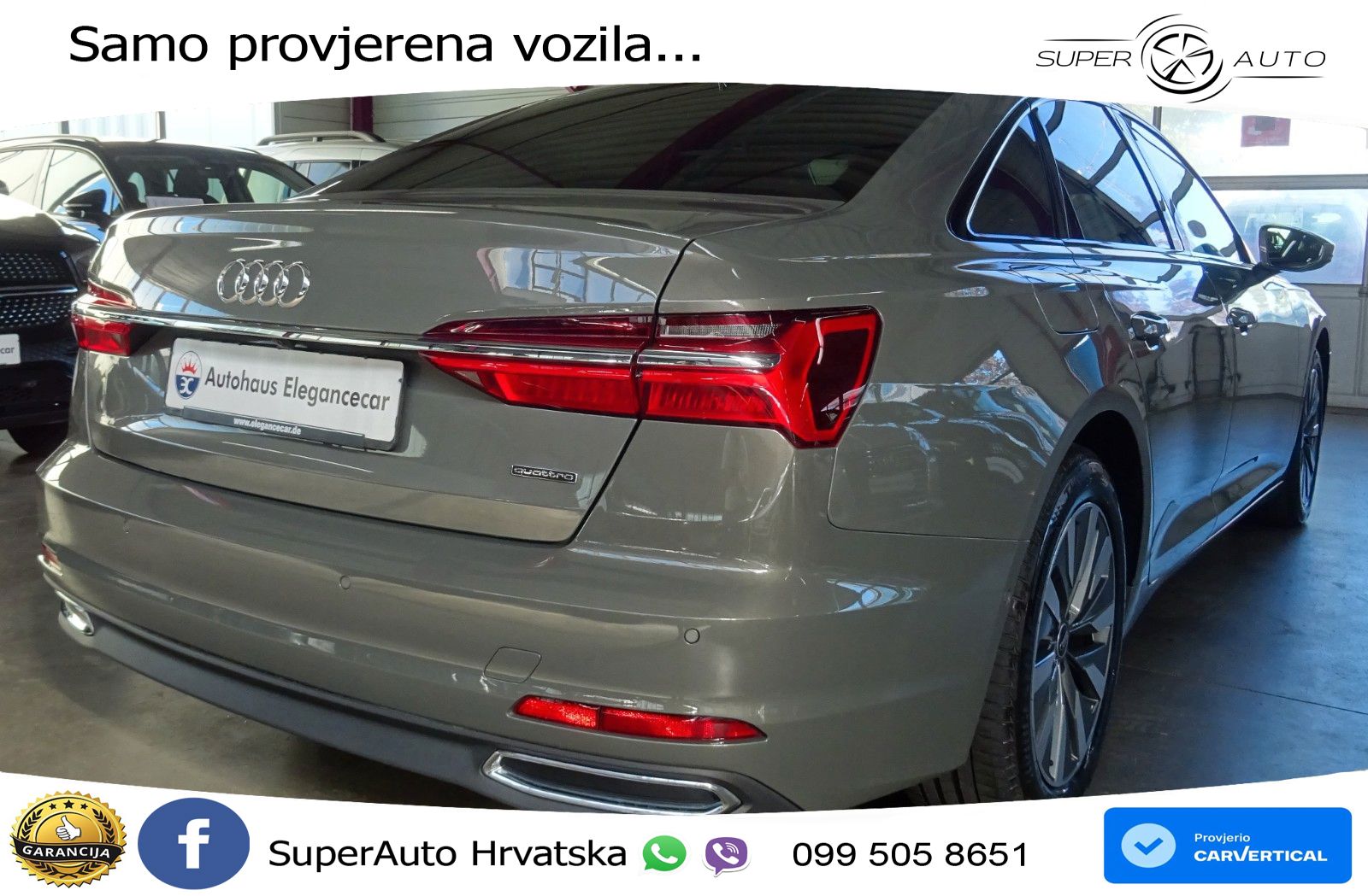 Audi A6 40 TDI (204 KS) quattro ultra S tronic LED+GR SJED+ACC