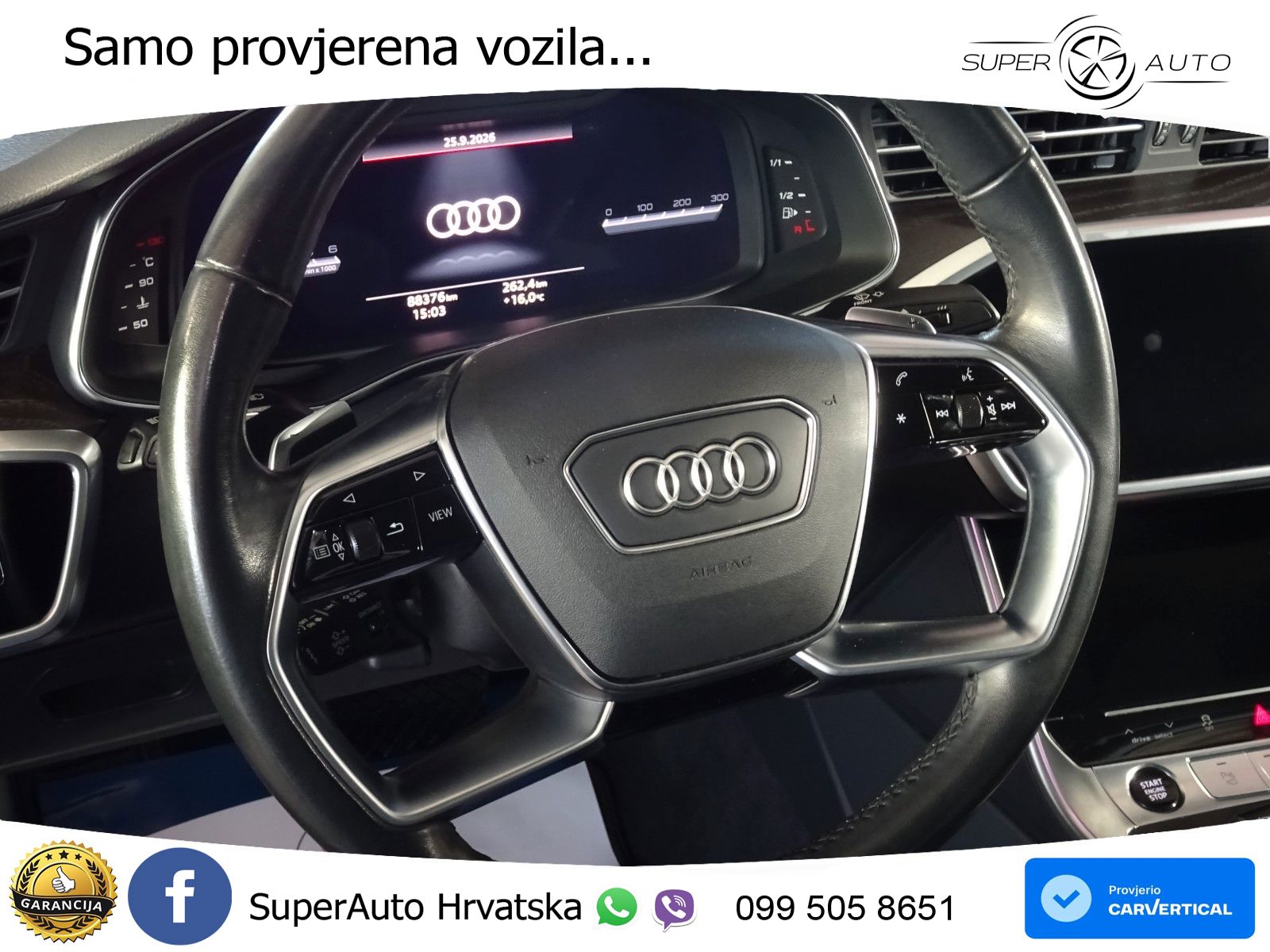 Audi A6 40 TDI (204 KS) quattro ultra S tronic LED+GR SJED+ACC