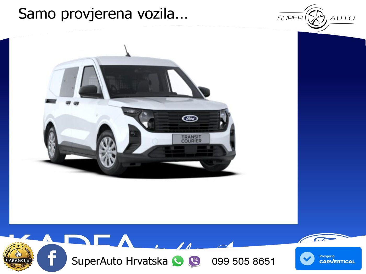 Ford Transit Courier DoKa Trend Aut. NAVI*ACC*SHZ*LHZ 125 KS