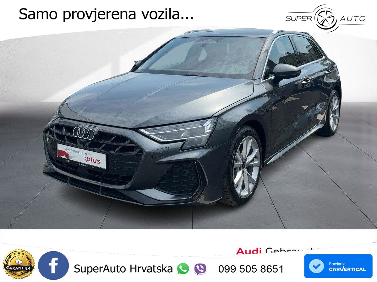 Audi A3 30 TDI (116 KS) S line LED+GR SJED+ACC