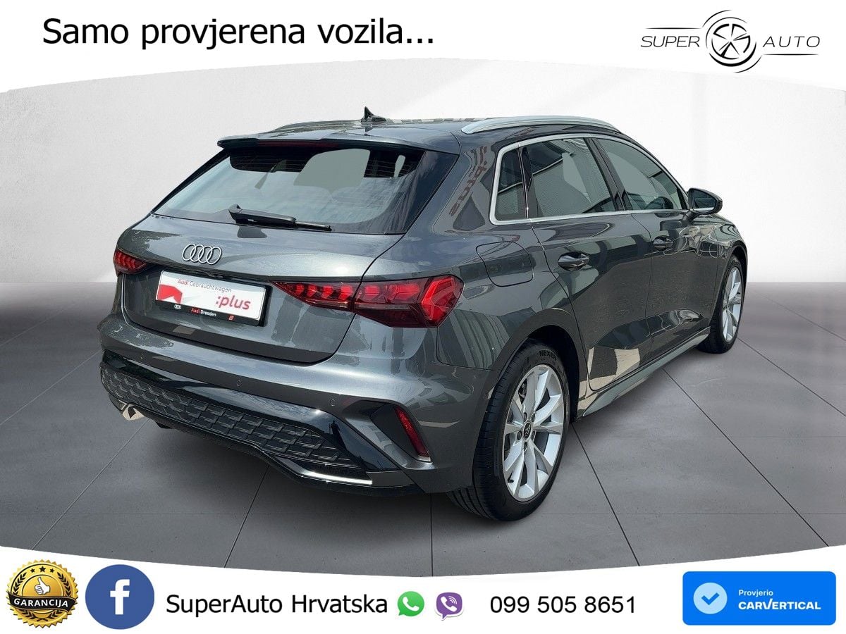 Audi A3 30 TDI (116 KS) S line LED+GR SJED+ACC