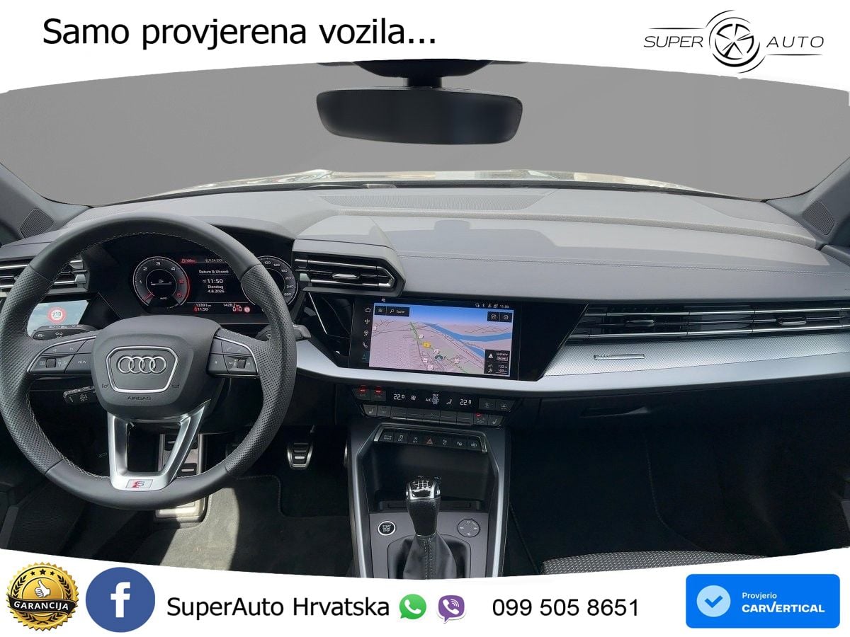 Audi A3 30 TDI (116 KS) S line LED+GR SJED+ACC