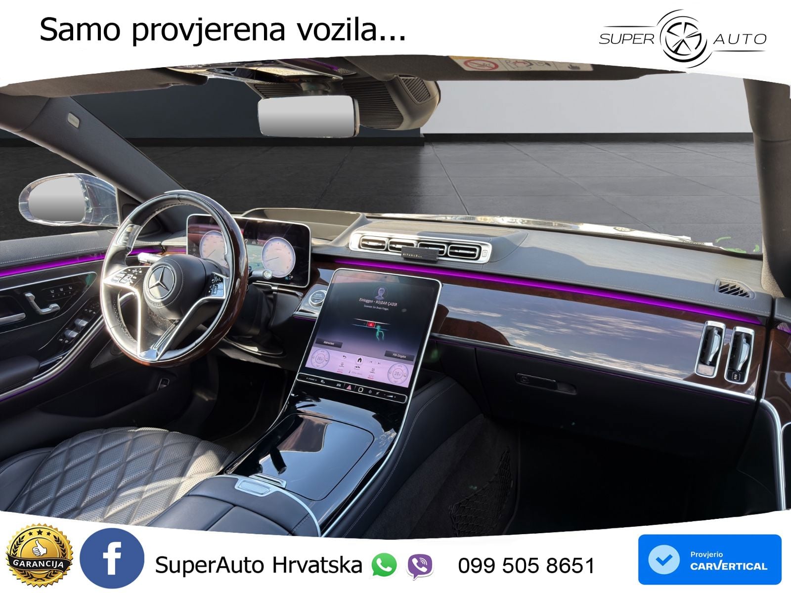 Mercedes S 450 (381 KS) EQ Boost 4MATIC 9G-TRONIC AMG LED+GR SJED+ACC