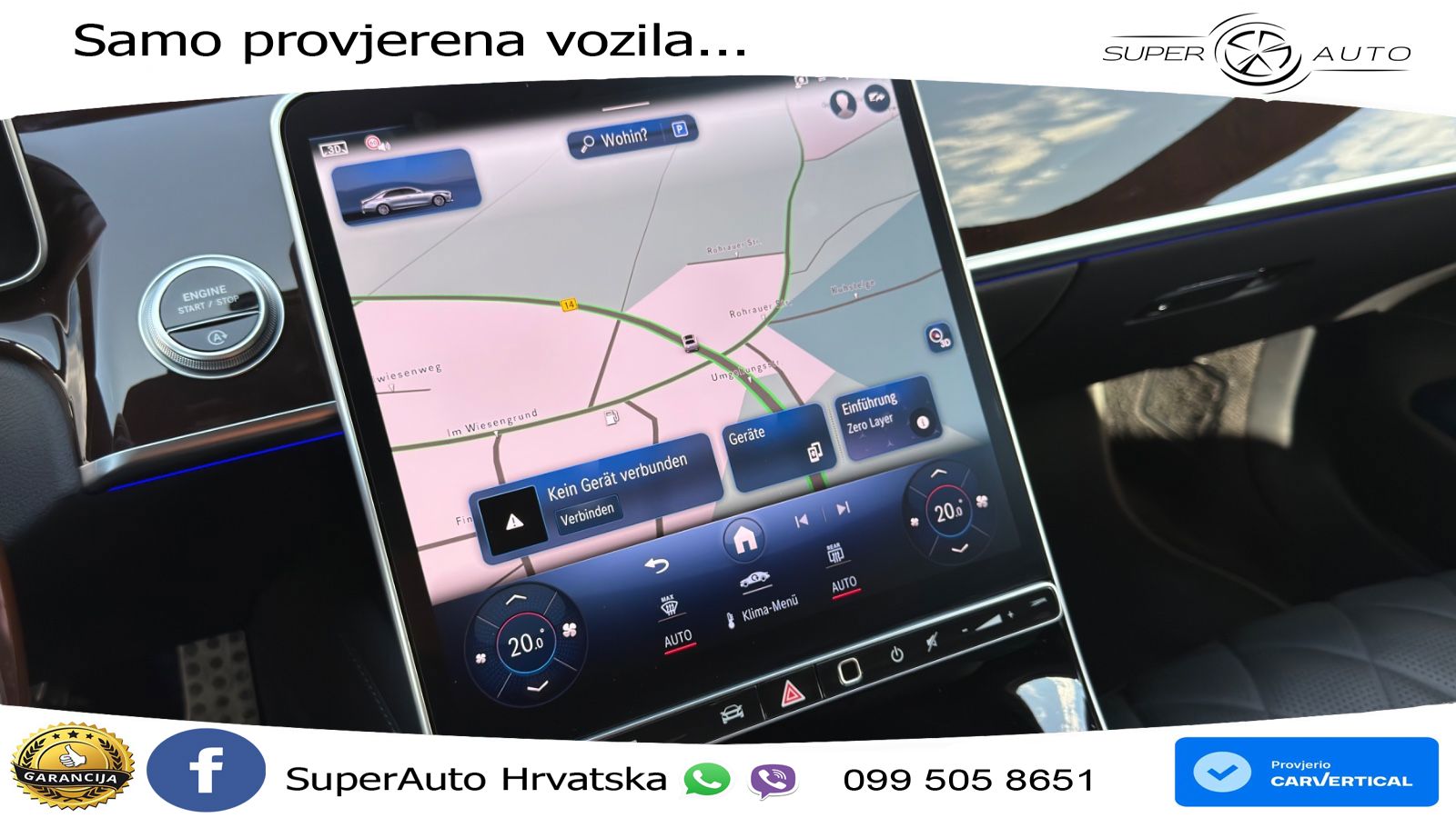 Mercedes S 450 (381 KS) EQ Boost 4MATIC 9G-TRONIC AMG LED+GR SJED+ACC