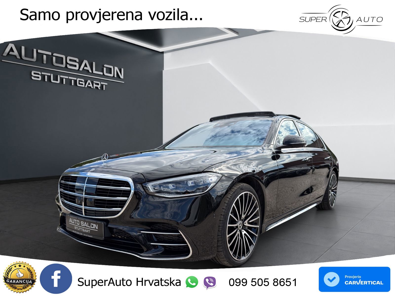 Mercedes S 450 (381 KS) EQ Boost 4MATIC 9G-TRONIC AMG LED+GR SJED+ACC