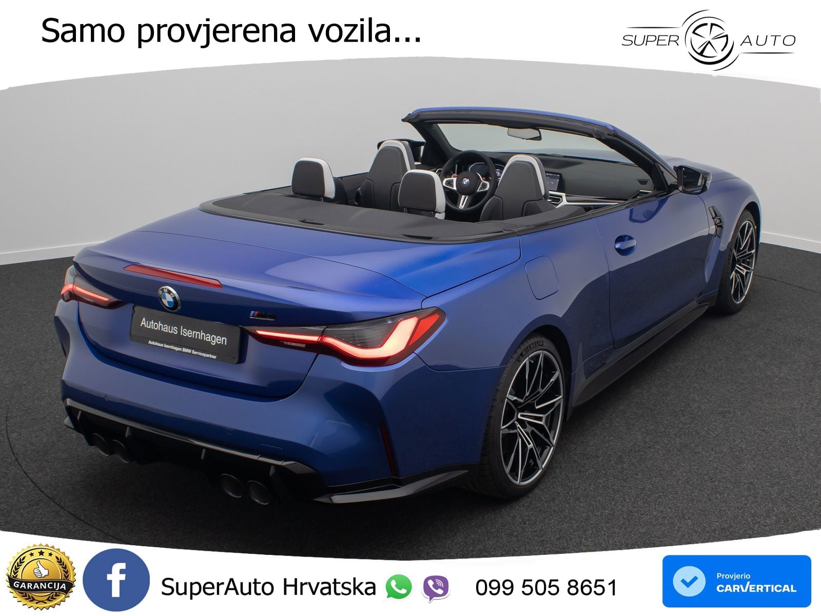BMW M4 Convertible Competition 3.0 (510 KS) xDrive Steptronic