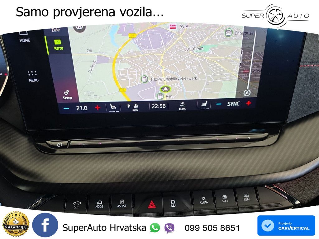 Škoda Octavia Combi RS 2.0 TDI (200 KS) 4x4 DSG MATRIX+GR SJED+KAM