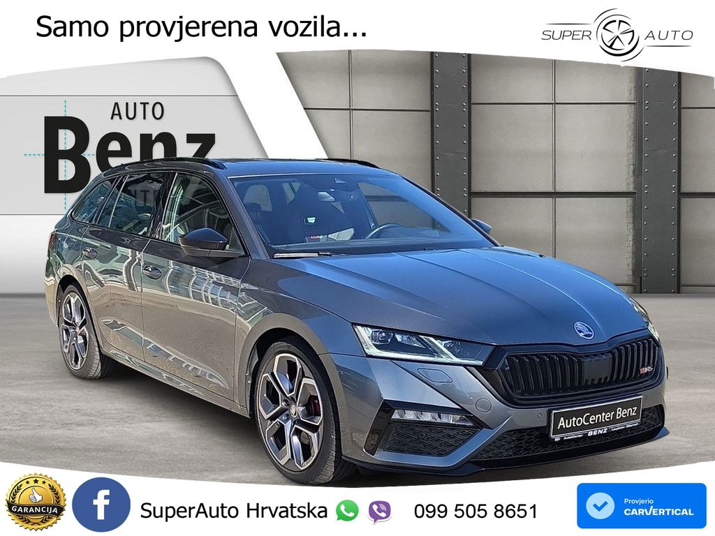 Škoda Octavia Combi RS 2.0 TDI (200 KS) 4x4 DSG MATRIX+GR SJED+KAM