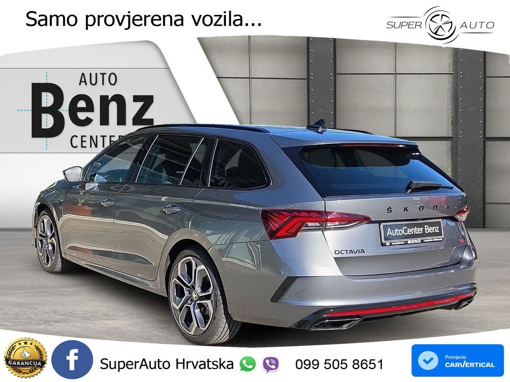 Škoda Octavia Combi RS 2.0 TDI (200 KS) 4x4 DSG MATRIX+GR SJED+KAM